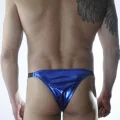 BUĞZ Erkek Mavi Lame Brazillian Slip iç Çamaşırı
