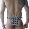 BUĞZ Erkek Zar Desenli Brazillian Slip