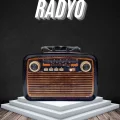  Eskitme Nostalji Tasarımlı Bluetoothlu Nostalji Radyo Ahşap Nostaljik Görünümlü