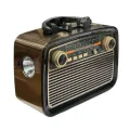 BUĞZ Eskitme Nostalji Tasarımlı Bluetoothlu Nostalji Radyo Ahşap Nostaljik Görünümlü - BUĞZ
