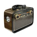 BUĞZ Eskitme Nostalji Tasarımlı Bluetoothlu Nostalji Radyo Ahşap Nostaljik Görünümlü - BUĞZ