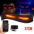 BUĞZ Esnek USB 5V Bluetooth Uygulama Kontrollü 16x64 LED Matrix Panel, Kayan Yazı Gösterimi