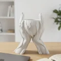BUĞZ Estetik El Figürlü Dekoratif 3D Baskı Vazo Saksı Ev Dekorasyonu