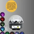  Ev ve Parti İçin Masaüstü Bluetooth Disko Topu Işık Gösterisi