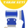  Evcil Hayvan Tarak Seti 4lü Bit Tarağı Ked Köpek Tüyüne Uygun