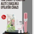  Evde Kolay Epilasyon İçin Taşınabilir Tüy Alma Cihazı