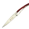 BUĞZ Ext 2990d Deejo Kırmızı Kamp Çakı 22,5cm- Manuel, Kemerlikli, Ultra Hafif