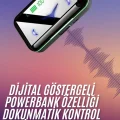  Extra Bass Kablosuz Kulaklık Işıklı Bluetooth Kulaklık Powerbank Özellikli
