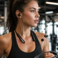 BUĞZ Extra Bass Kablosuz Kulaklık Uzun Bataryalı Neckband Tasarım