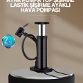 BUĞZ Extra Güçlü Ayak Pompası Otomobil Motosiklet Bisiklet Uyumlu