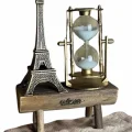  Eyfel Kuleli Kum Saati Dekoratif Hediyelik Eşya Retro Eyfel Kulesi