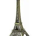  Eyfel Kulesi Tasarımlı Kum Saati Kristalleştirilmiş Kum Saati Dekoratif Ahşap Görünümlü
