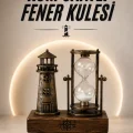 BUĞZ Eyfel Kulesi ve Deniz Feneri Dekoratif Masa Biblosu Hediyelik