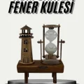  Eyfel Kulesi ve Deniz Feneri Dekoratif Masa Biblosu Hediyelik