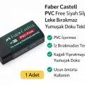 BUĞZ Faber Castell NO.30 PVC Free Siyah Silgi 1 Adet Leke Bırakmaz Yumuşak Doku
