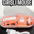 BUĞZ Fare Mouse Çift Modlu Kablosuz Bağlantılı 2.4GHz Destekli Yeni Nesil