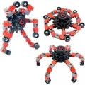 BUĞZ Fidget Spinners Dönüştürülebilir Zincir Çark Robot Oyuncak -1 adet stokta olan gönderilir