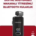  Fineblue F580 Bluetooth Kulaklık – Klipsli, Dijital Göstergeli, Su Geçirmez, 12 Saat Pil Ömürlü