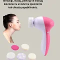  Fırçalı Yüz Temizleme ve Spa Masaj Cihazı