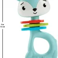 BUĞZ Fisher Price Eğlenceli Dostlar Çıngıraklı Dişlik - Tırtıklı Ceylan HJW11-HKD68