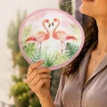 BUĞZ Flamingo Kore Yelpaze 20 cm