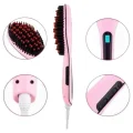  Fön Etkili Saç Düzleştirici Tarak Yıpranma Karşıtı Döner Kablo Isı Ayarlı