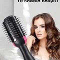  Fön Tarak Elektriklenmeyi Önleyen ve Parlaklık Veren Saç Şekillendirici