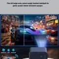 BUĞZ Full HD 1080P HDR Destekli Akıllı Projeksiyon Cihazı - Lisinya
