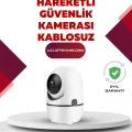 BUĞZ Full HD 1080P Kablosuz Güvenlik Kamerası – Hareket Takip, Gece Görüşü ve İki Yönlü Ses Özellikli