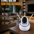 BUĞZ Full HD Akıllı IP Kamera – Gece Görüşlü, Hareket Sensörlü, Çift Yönlü Ses ve Online Kayıt Özellikli Yeni Nesil