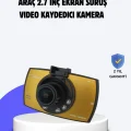 BUĞZ Full HD Araç Kamerası G Sensor Gece Görüşlü Dash Cam