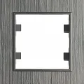  Füme 1 Li Çerçeve - Priz ve Anahtar İçin Uyumlu Çerçeve