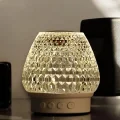  G5 Kristal Şarjlı Masa Lambası - 7 Renk Gece Lambası ve Bluetooth Hoparlör