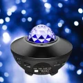 BUĞZ Galaxy Efektli LED Gece Lambası Projektörü Bluetooth Bağlantılı