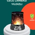 BUĞZ Galaxy Efektli LED Yıldız Projektör Renk Değiştirmeli Oda Aydınlatması