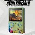 BUĞZ Game Box Oyun Konsolu 500 Retro Oyunlu Mini Taşınabilir 3 İnç