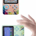 BUĞZ Game Box Oyun Konsolu 500 Retro Oyunlu Mini Taşınabilir 3 İnç