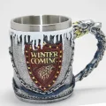 BUĞZ Game Of Thrones Tasarımlı 3D Çelik Kupa Bardak