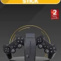  Game Stick El Atarisi 2.4g Kablosuz Çift Kol Oyunlar 4k Game Stick 3500 Oyunlu Atari Uyumlu