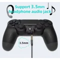 BUĞZ Gamepad Bluetooth bağlantılı siyah Playstation 4 uyumlu 1 yıl garantili kablolu kablosuz