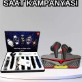 BUĞZ Gamer Oyuncu Seti Bluetooth Kulaklık Ucuz Kaliteli Yeni Nesil Akıllı Saat