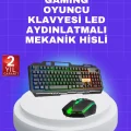 BUĞZ Gaming Klavye Mouse – Çatışmasız Tuş, Hızlı Tepki Süresi
