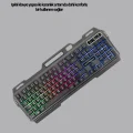 BUĞZ Gaming Set Işıklı Klavye Mouse + Bluetooth 5.2 Kulaklık Oyuncu Paketi