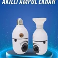 BUĞZ Gece Görüşlü Akıllı Dönebilen Ev Kamerası Ampül Kamera