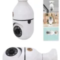 BUĞZ Gece Görüşlü Akıllı Dönebilen Ev Kamerası Ampül Kamera