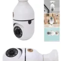  Gece Görüşlü Akıllı Dönebilen Ev Kamerası Ampül Kamera