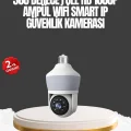 BUĞZ Gece Görüşlü Mobil Uygulamalı Akıllı Ampül Kamera