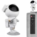  Gece Lambası Astronot Bluetooth Hoparlörlü Galaksi Işık Projektörü