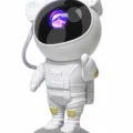 BUĞZ Gece Lambası Astronot Bluetooth Hoparlörlü Galaksi Işık Projektörü