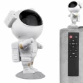BUĞZ Gece Lambası Astronot Bluetooth Hoparlörlü Galaksi Işık Projektörü - BUĞZ